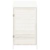 Garden Shed White 21.7"x20.5"x44.1" Solid Wood Fir