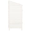 Garden Shed White 21.7"x20.5"x44.1" Solid Wood Fir