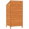 Garden Shed Brown 21.7"x20.5"x44.1" Solid Wood Fir