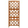 Trellis with Shelves 21.6"x11.8"x55.1" Solid Fir Wood