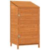 Garden Shed Brown 21.7"x20.5"x44.1" Solid Wood Fir