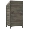 Garden Shed Anthracite 21.7"x20.5"x44.1" Solid Wood Fir