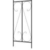 Garden Arch Dark Green 47.2"x15"x101.6" Iron