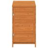 Garden Shed Brown 21.7"x20.5"x44.1" Solid Wood Fir