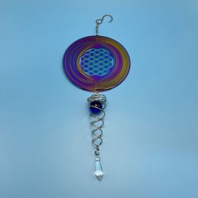 15cm Colorful Lucky Tree Wind Chimes (Option: O-15CM Diameter)