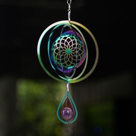 15cm Colorful Lucky Tree Wind Chimes (Option: D-15CM Diameter)