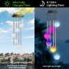 Solar Wind Chime Lights Butterfly Lamp 7 Color Changing String Lights