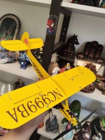 Outdoor Aircraft Windmill Metal  Garden Courtyard Decoration (Option: Yellow 20x18)